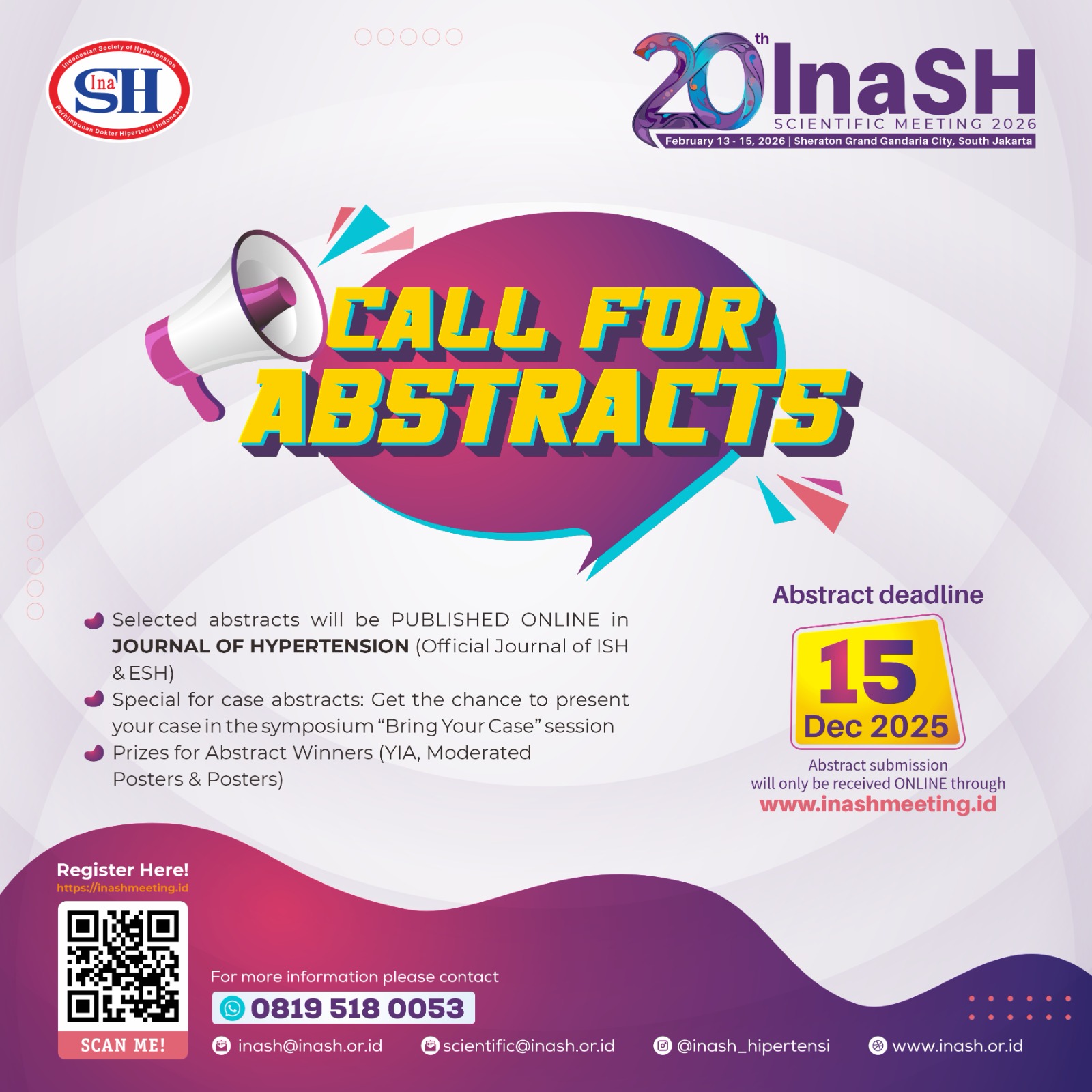 Abstract Submission INASH 2026